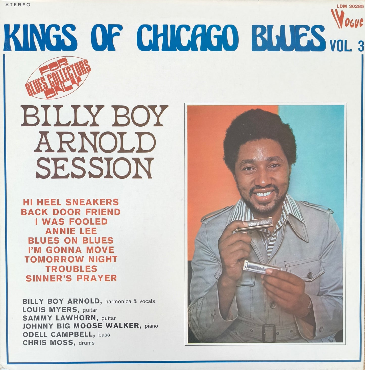 BILLY BOY ARNORLD - Kings Of Chicago Blues Vol. 3