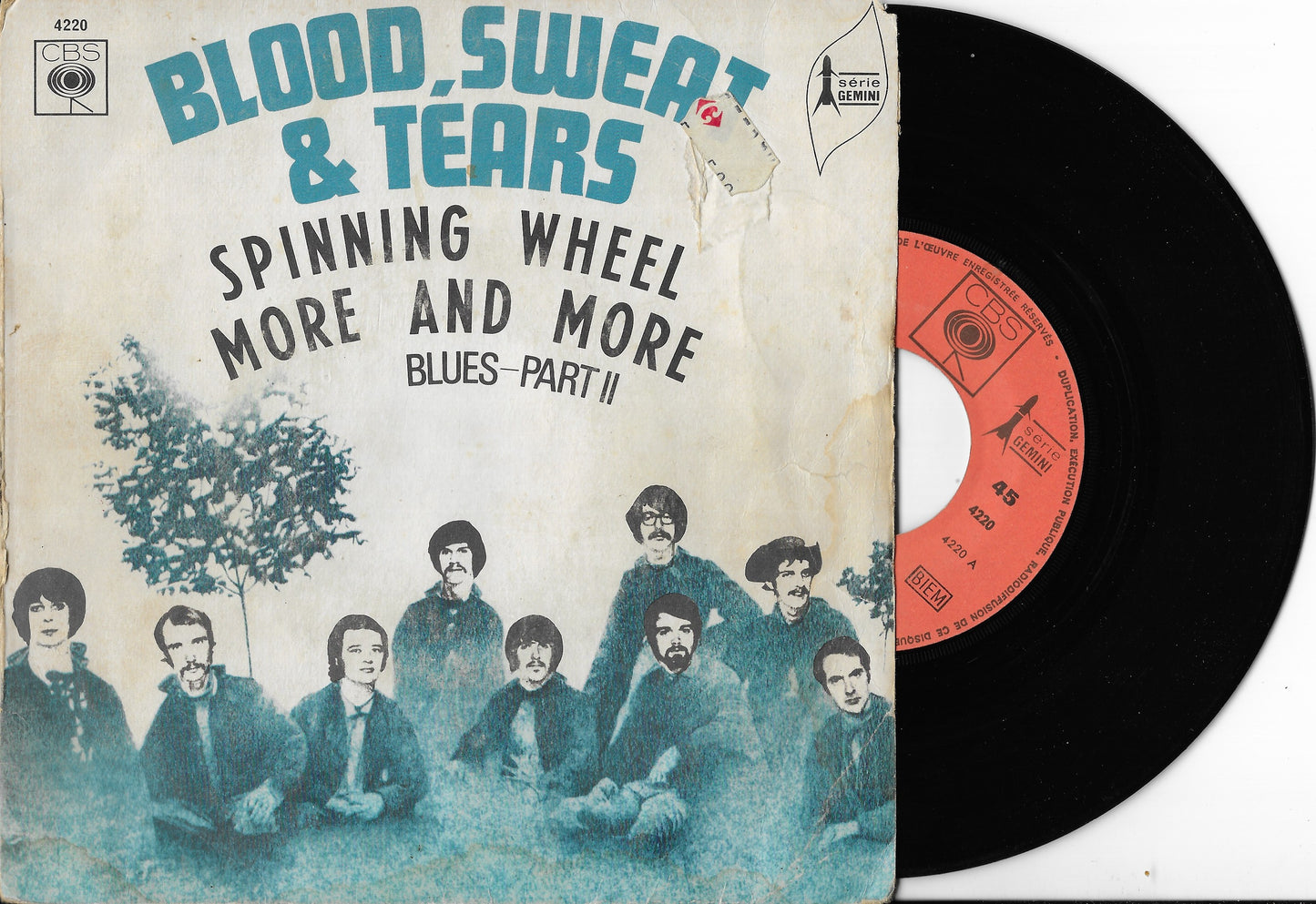 BLOOD, SWEAT & TEARS -  Spinning Wheel