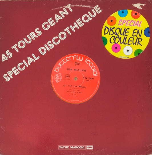 BOB McGILPIN - Superstar / Go For The Money (vinyle couleur jaune)