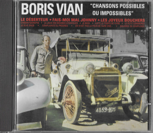 BORIS VIAN - Chansons Possibles Ou Impossibles