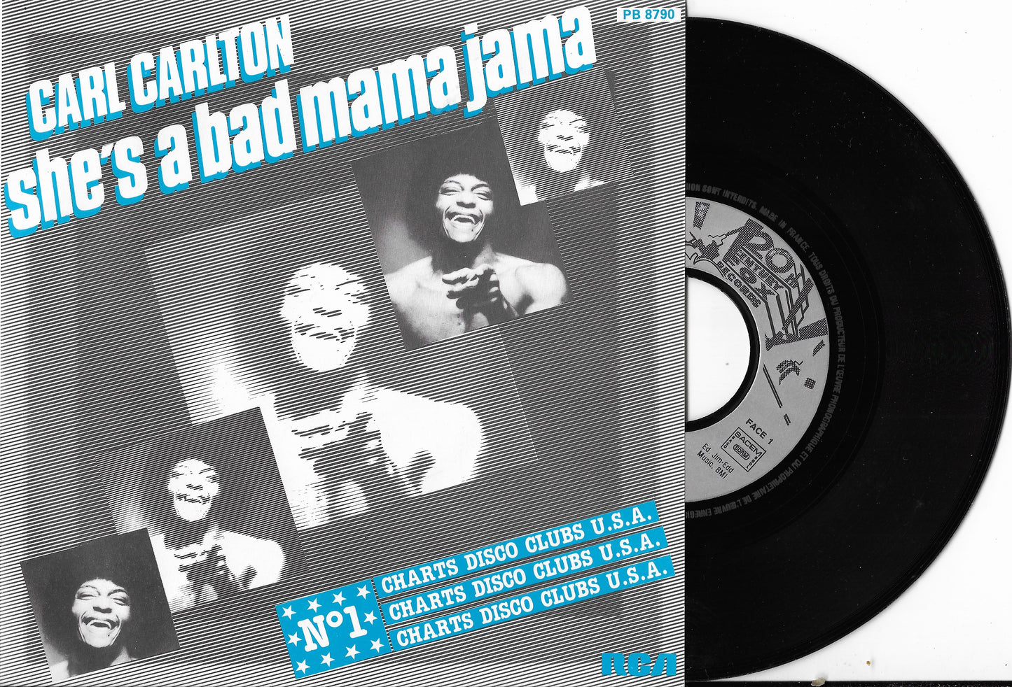 CARL CARLTON - She's A Bad Mama Jama (She's Built, She's Stacked)