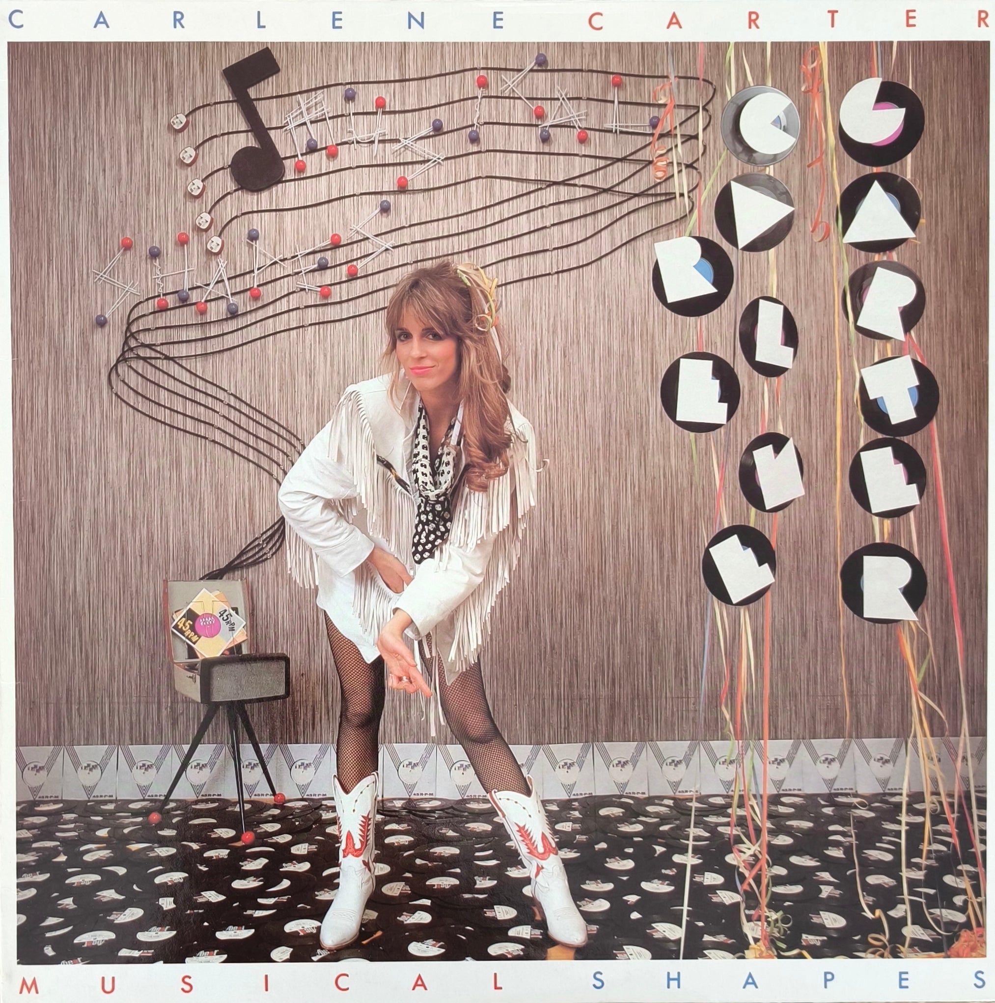 Disque Vinyle 33 tours Occasion - CARLENE CARTER - Musical Shapes ...
