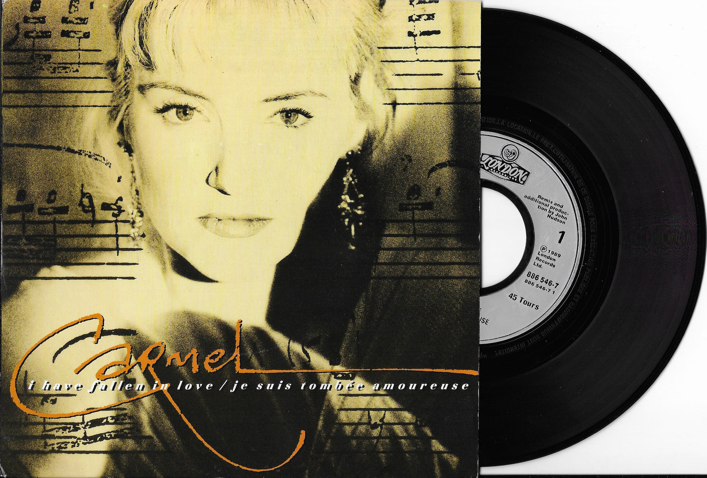 CARMEL -  I Have Fallen In Love (Je Suis Tombé Amoureuse)