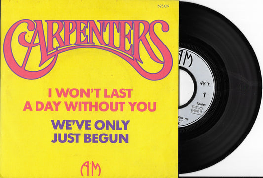 CARPENTERS - I Won't Last A Day Without You