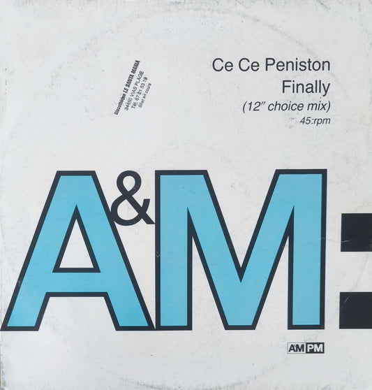 CE CE PENISTON - Finally (12" Choice Mix)