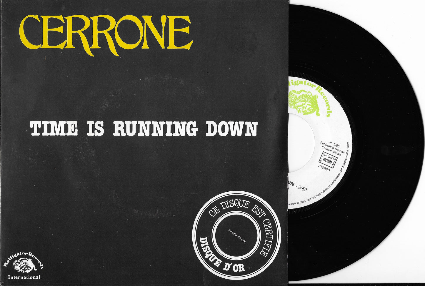 CERRONE - Time Is Running Down
