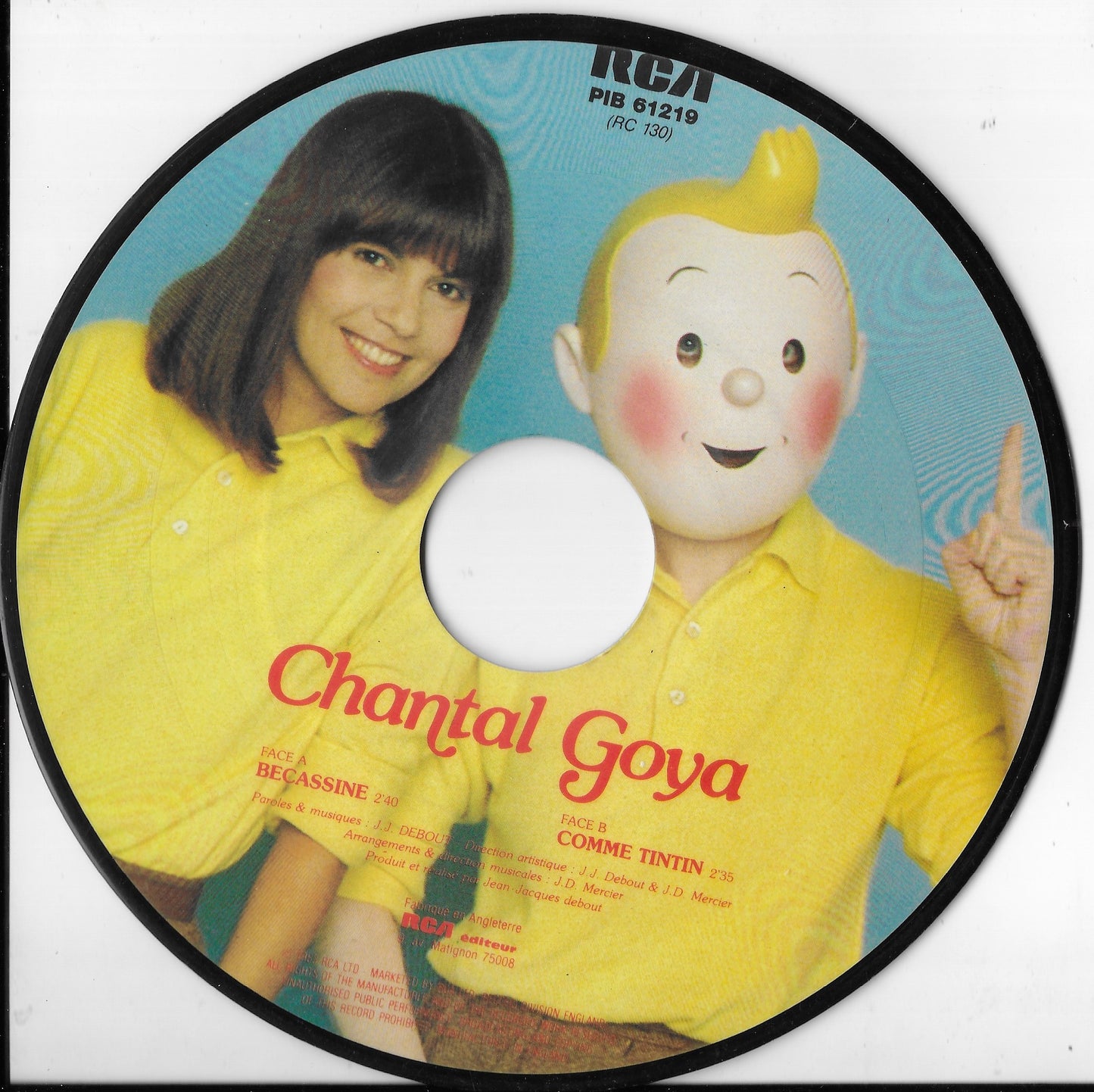 CHANTAL GOYA - Becassine / Comme Tintin
