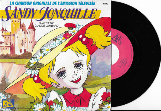 CLAUDE LOMBARD - Sandy Jonquille, La Chanson Originale De L'Emission Télévisée