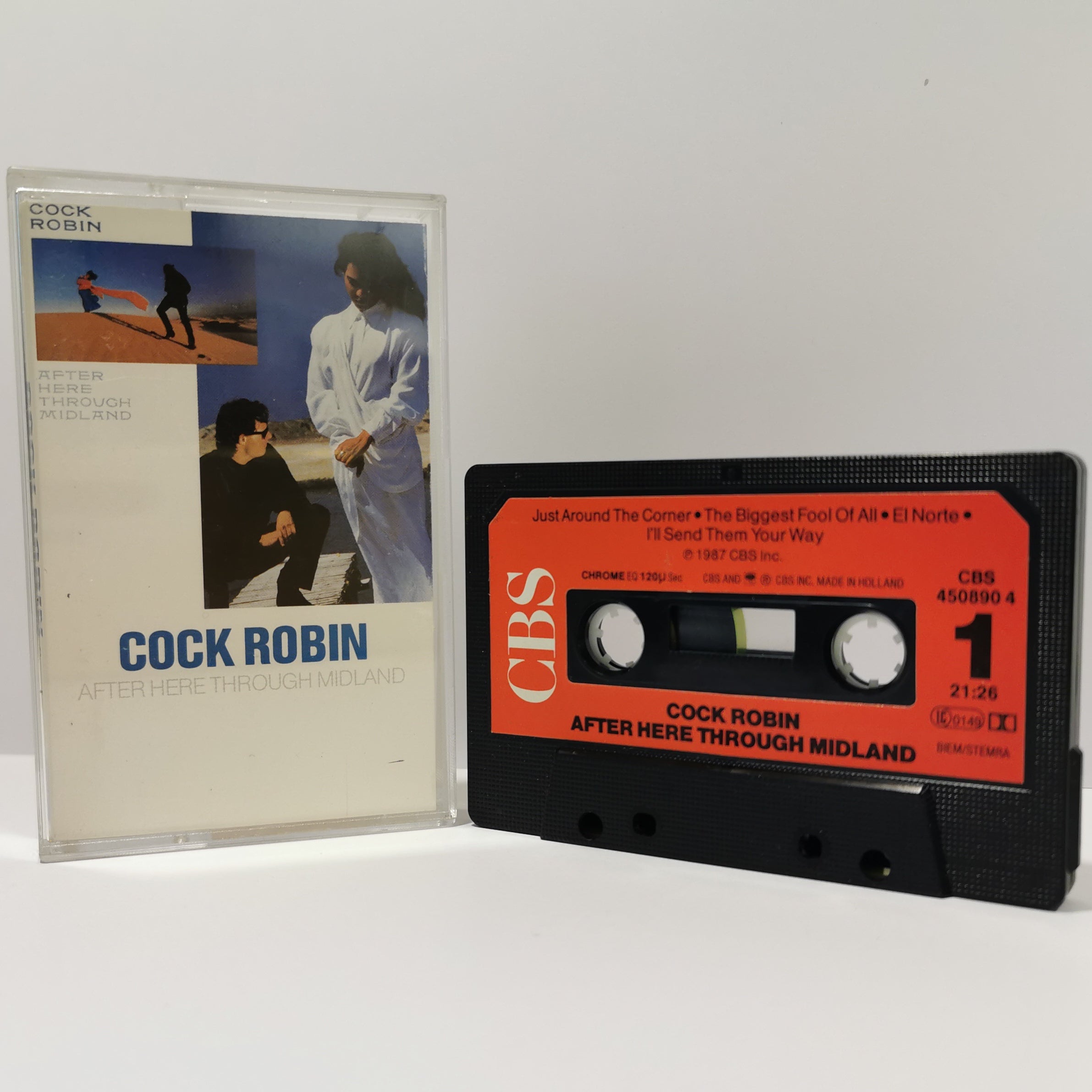 Cassette K7 Audio Occasion Cock Robin After Here Through Midland Diggovinyl 