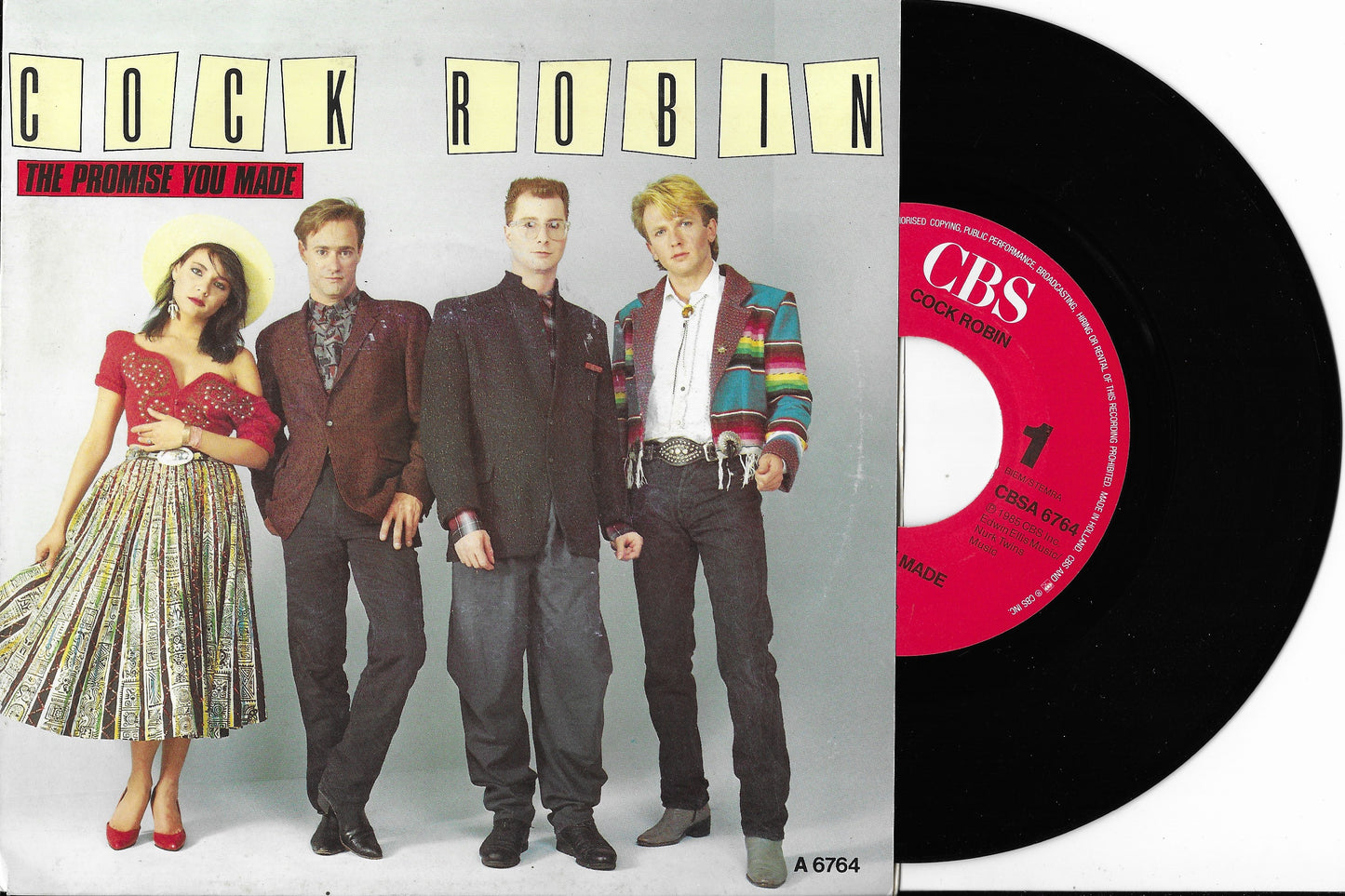 COCK ROBIN - The Promise you Made