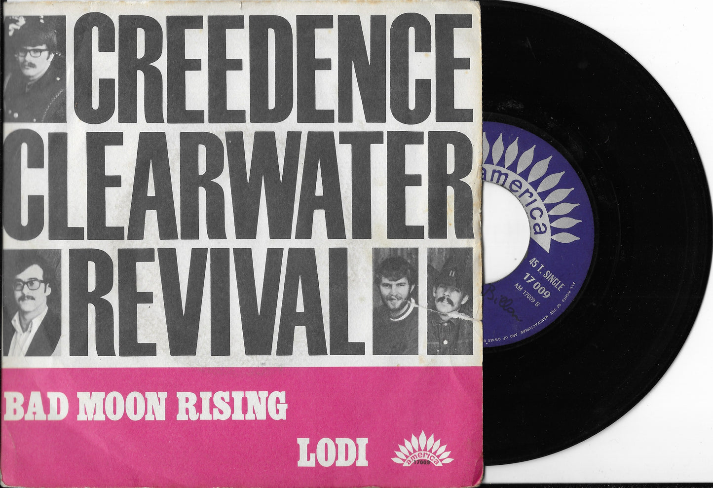 CREEDENCE CLEARWATER REVIVAL - Bad Moon Rising / Lodi