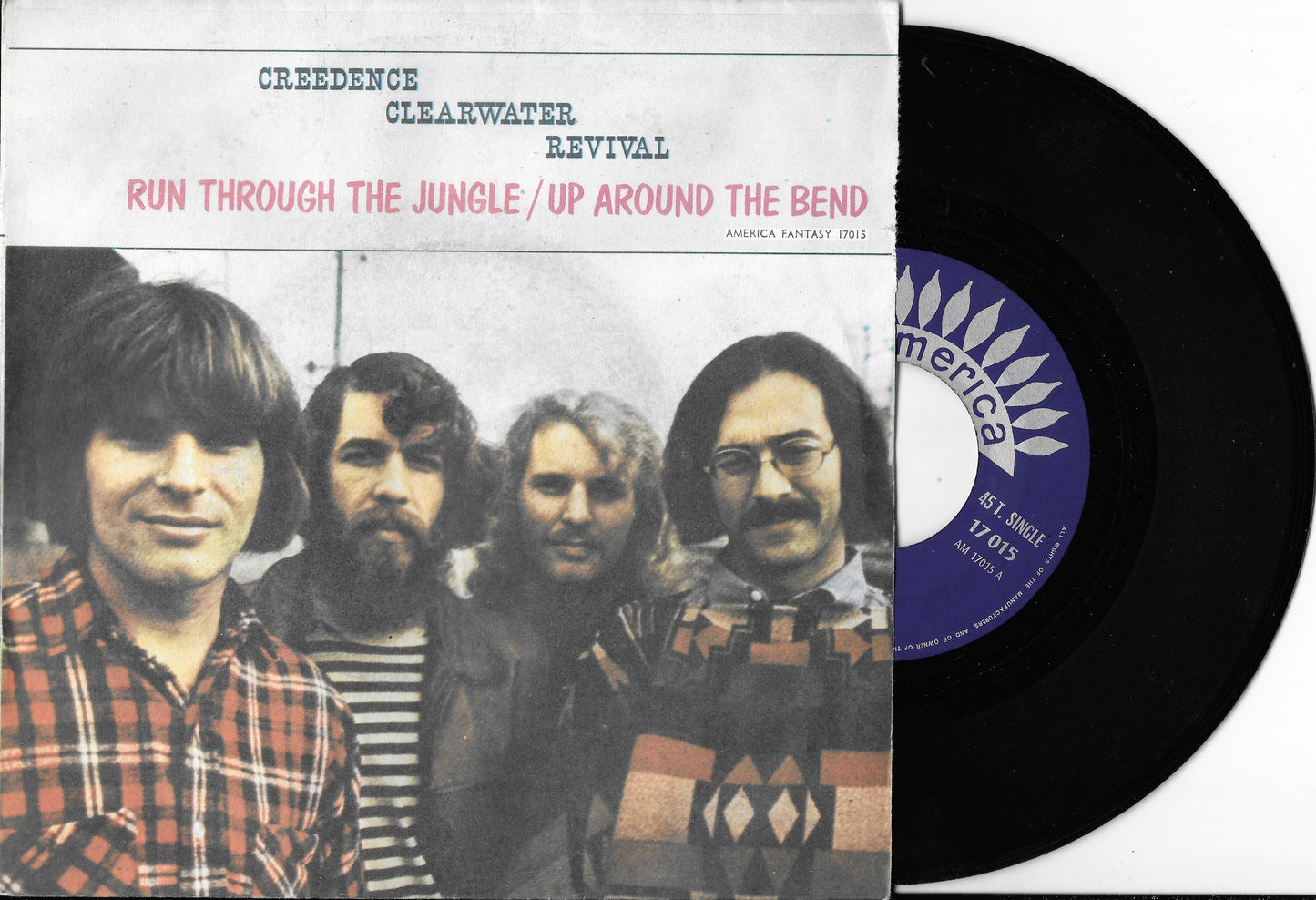 CREEDENCE CLEARWATER REVIVAL - Run Through The Jungle / Up Around The Bend