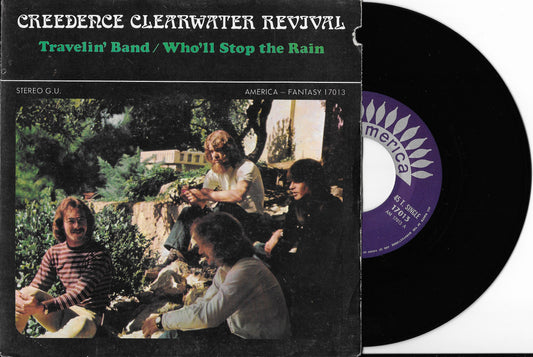 CREEDENCE CLEARWATER REVIVAL - Travelin' Band / Who'll Stop The Rain