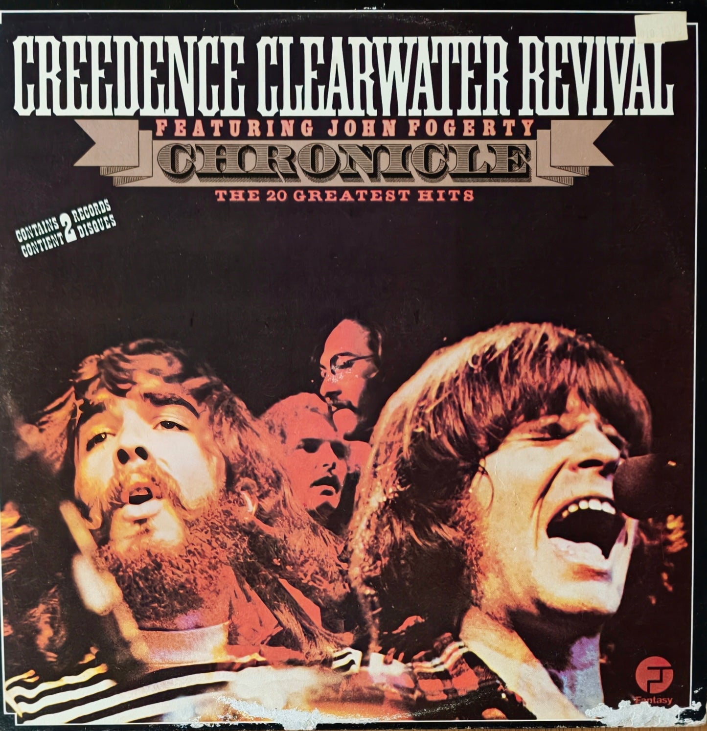 CREEDENCE CLEARWATER REVIVAL Featuring JOHN FOGERTY - Chronicle (The 20 Greatest Hits)