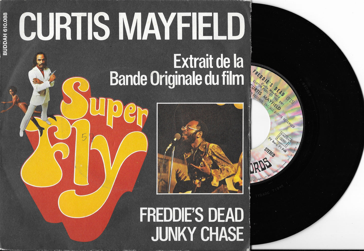 CURTIS MAYFIELD - Freddie's Dead / Junky Chase