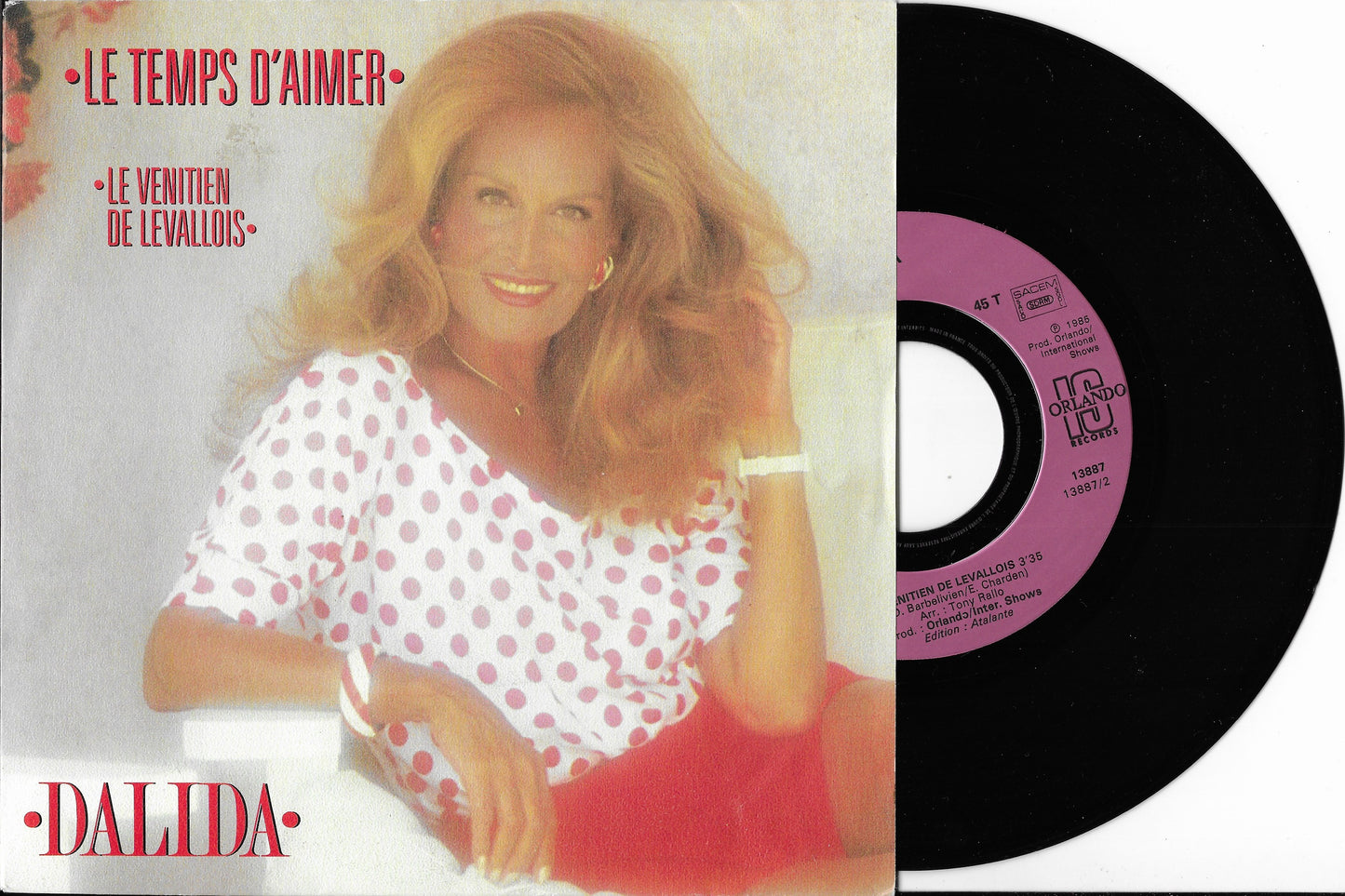 DALIDA - Le Temps D'Aimer