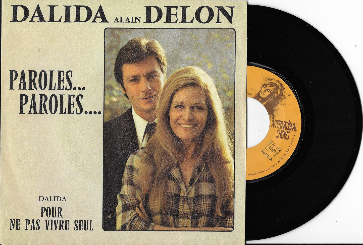 DALIDA, ALAIN DELON - Paroles... Paroles....