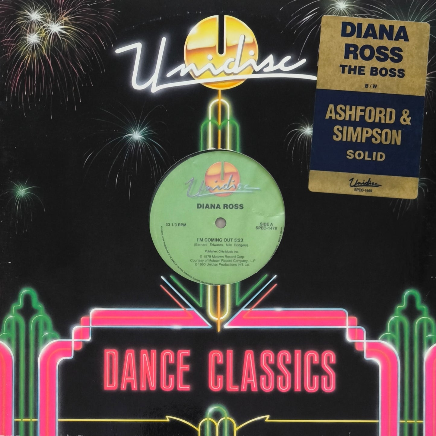 DIANA ROSS / K.C. AND THE SUNSHINE  BAND - I'm Coming Out / That's The Way I Like It / Keep It Coming Love