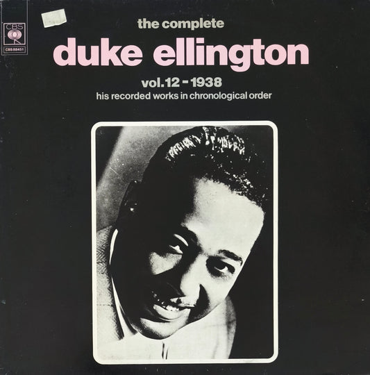 DUKE ELLINGTON - The Complete Duke Ellington Vol.12 1938