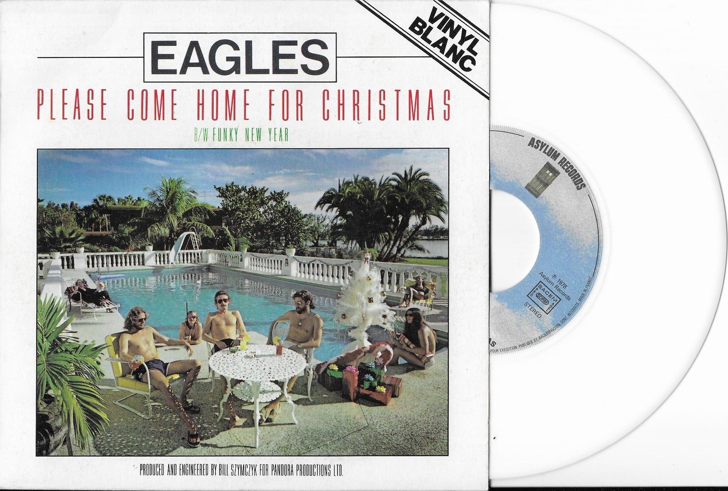 EAGLES - Please Come Home For Christmas (vinyle blanc)
