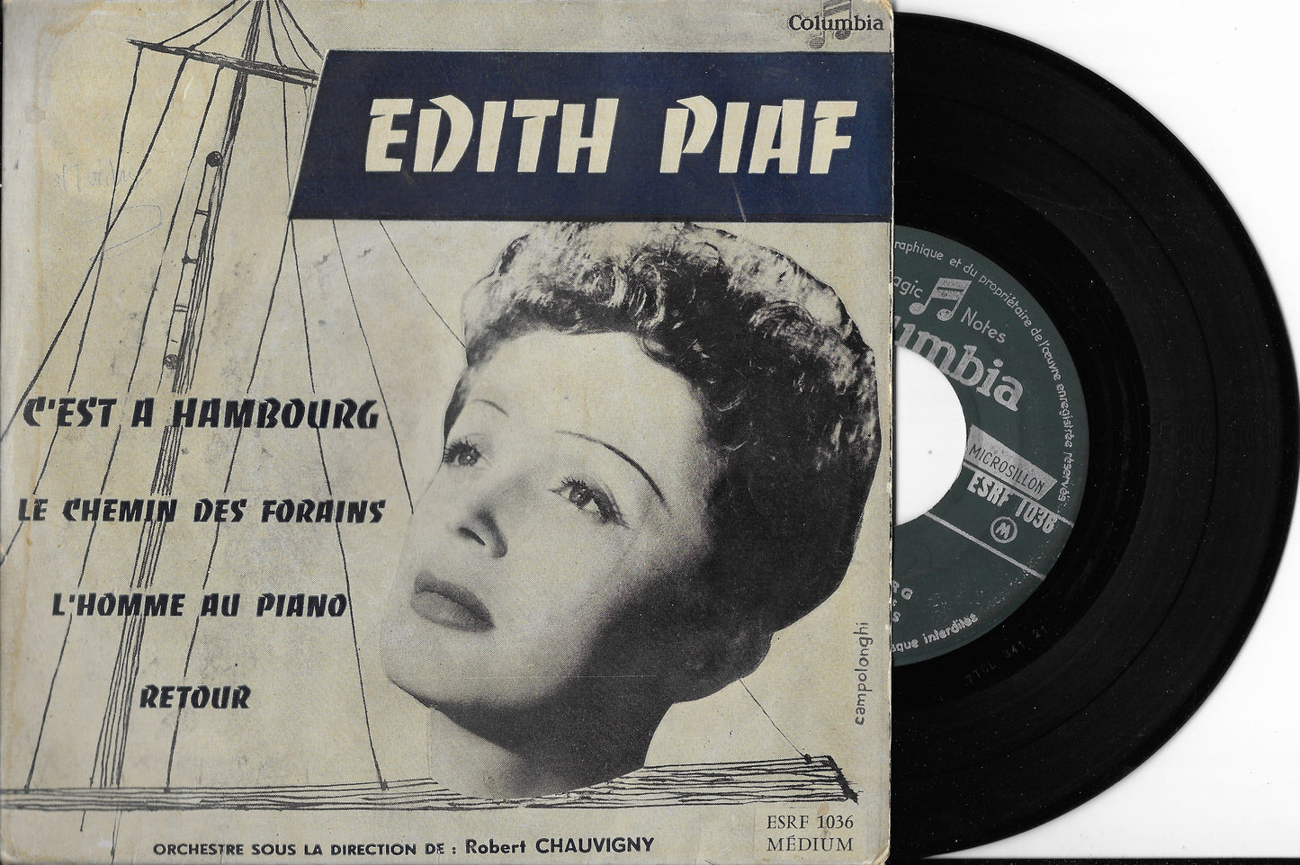 EDITH PIAF - C'est A Hambourg