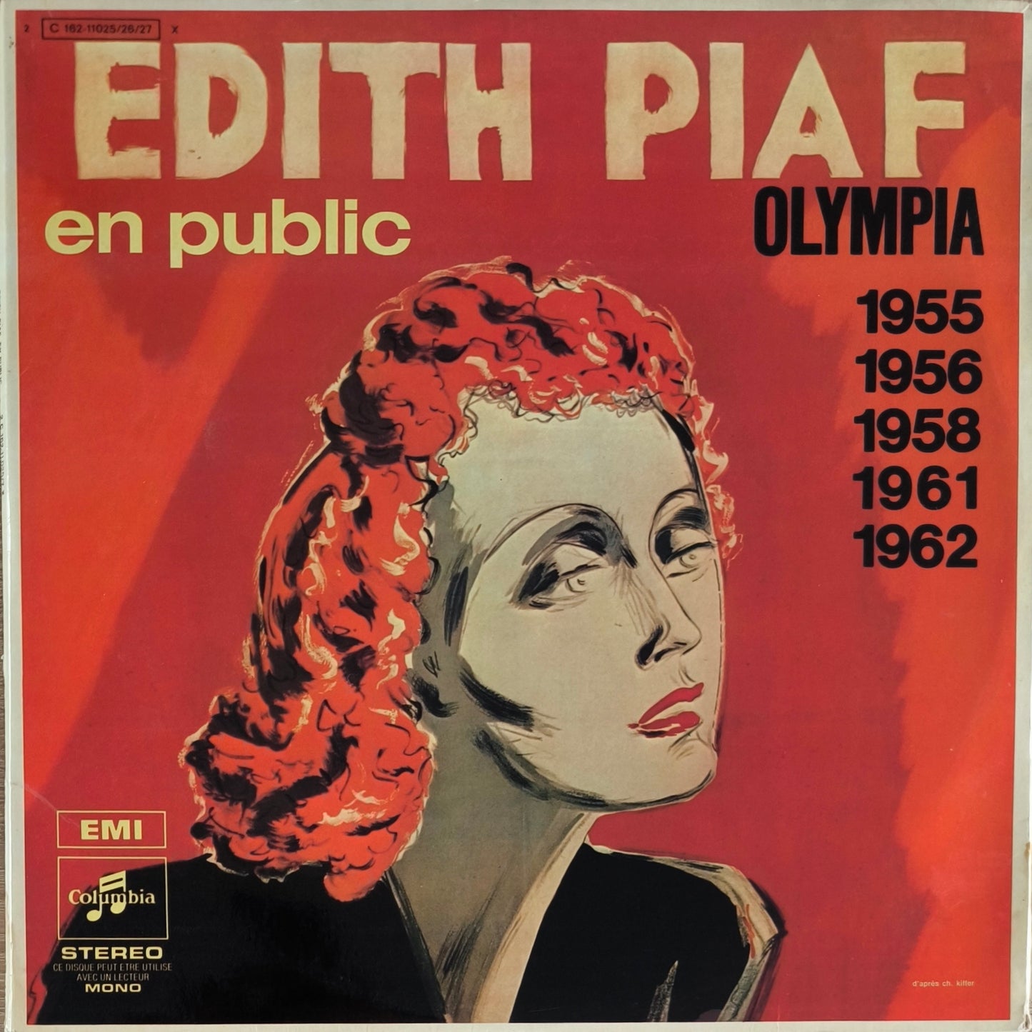 EDITH PIAF - En Public (Olympia 1955 1956 1958 1961 1962) (triple album)