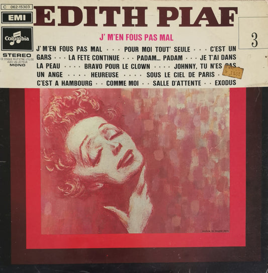 EDITH PIAF - J' M'En Fous Pas Mal - Vol. 3