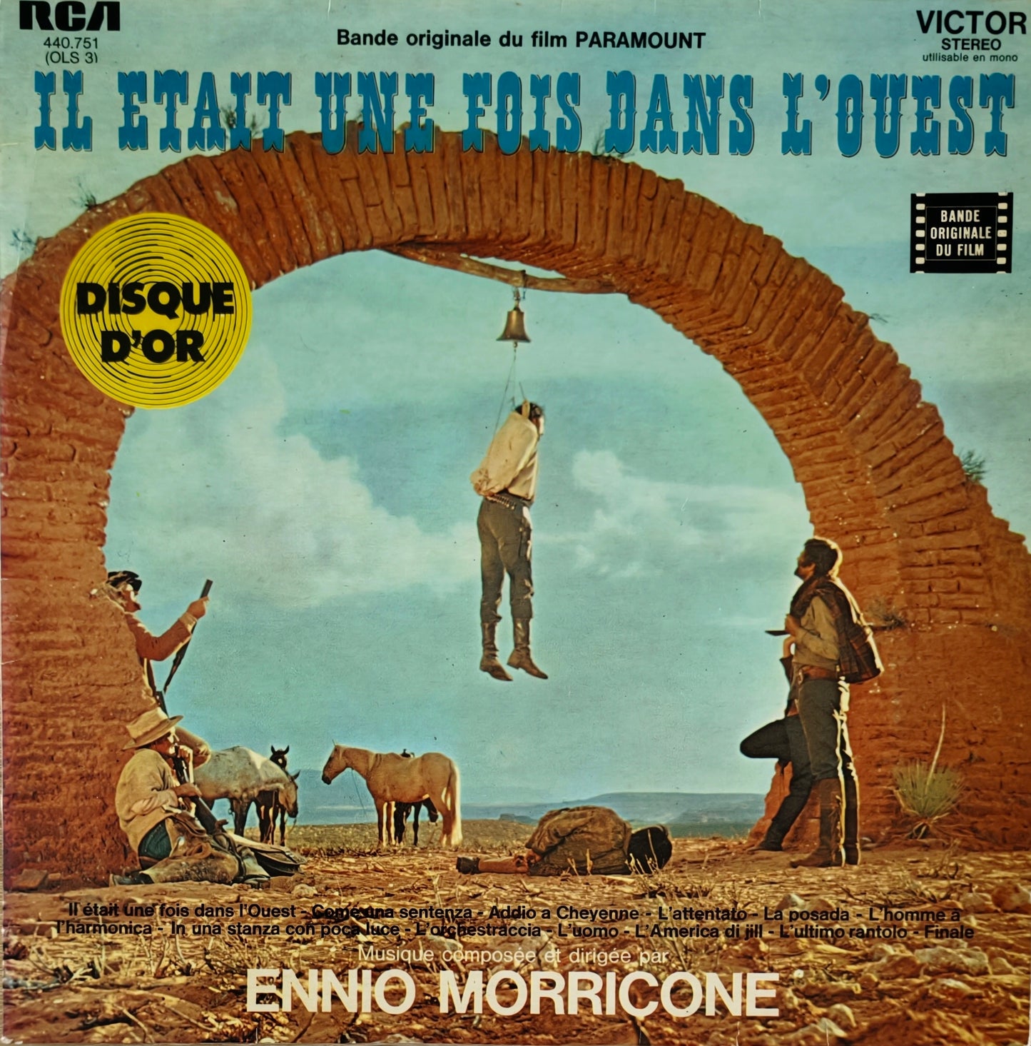 ENNIO MORRICONE - Il Était Une Fois Dans L'Ouest (Bande Originale Du Film)