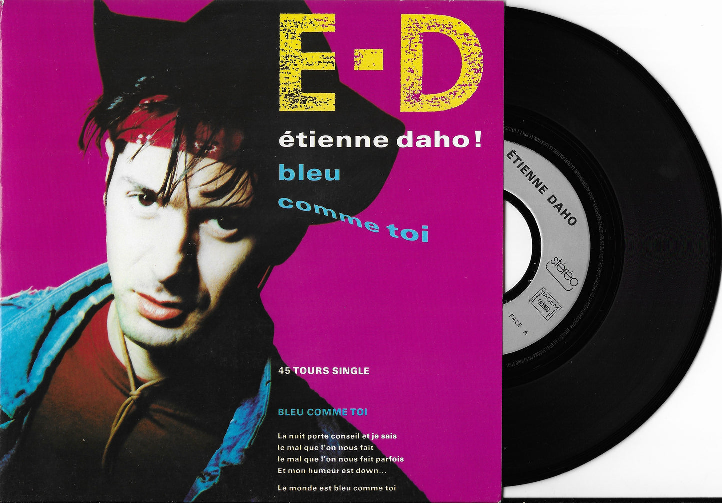 ETIENNE DAHO - Bleu comme toi