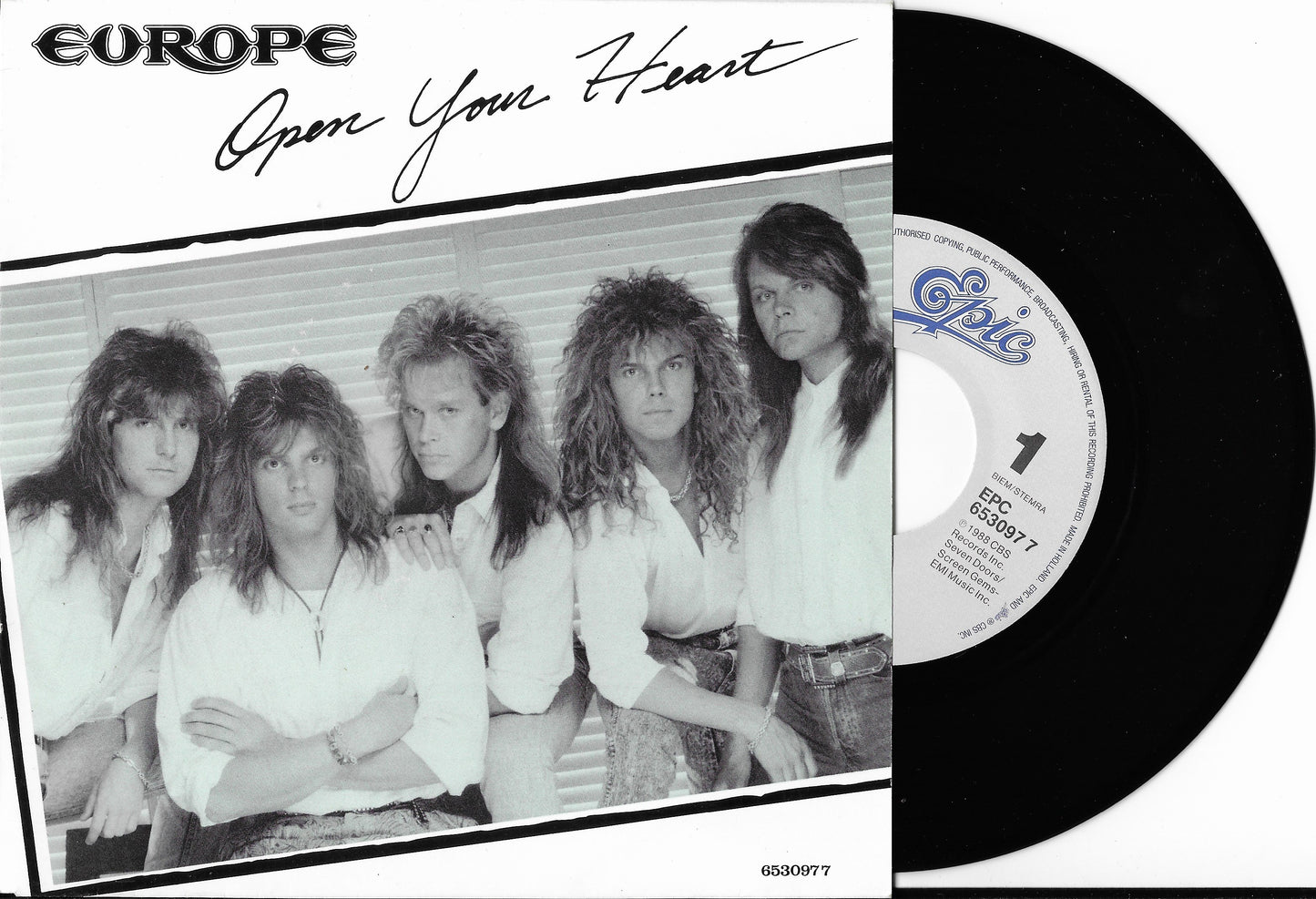 EUROPE - Open Your Heart