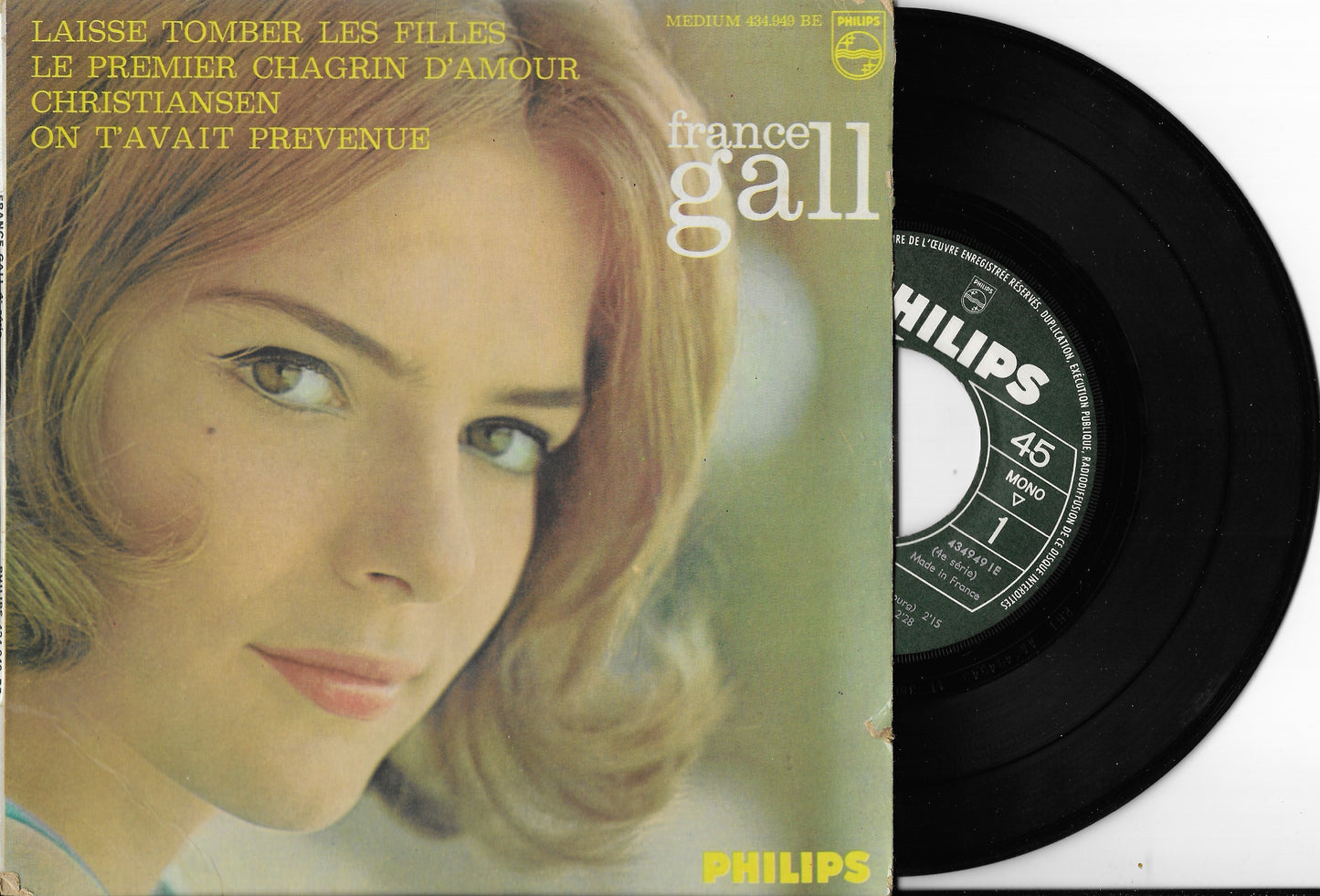 FRANCE GALL - Laisse Tomber Les Filles (4e Série)