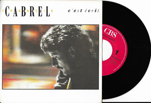 FRANCIS CABREL - C'est écrit