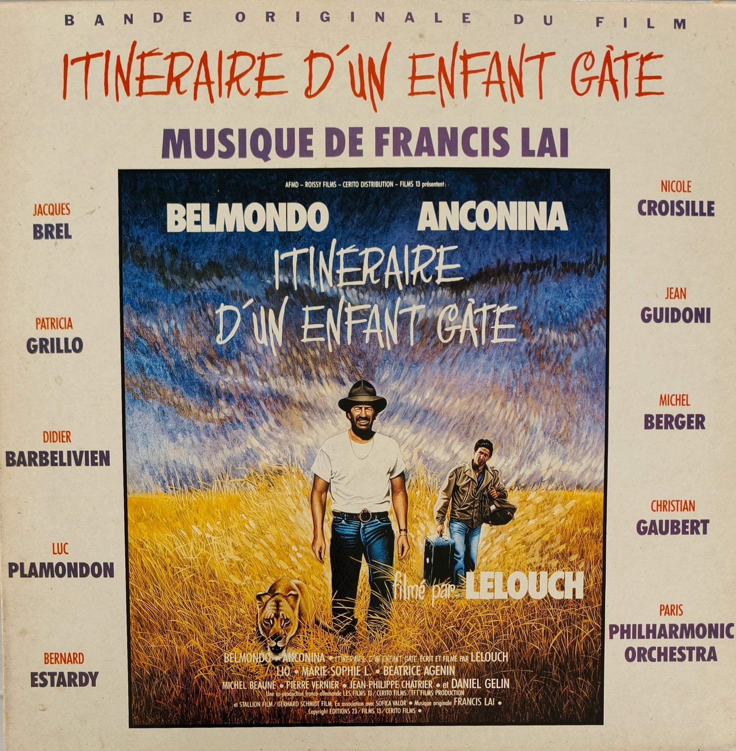FRANCIS LAI - Itinéraire D'Un Enfant Gâté (Bande Originale Du Film)