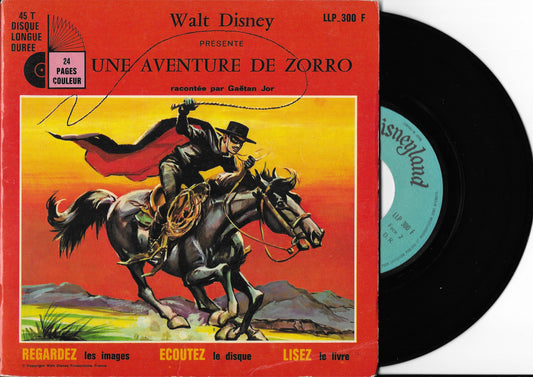 GAETAN JOR - Une Aventure De Zorro (livre-disque)