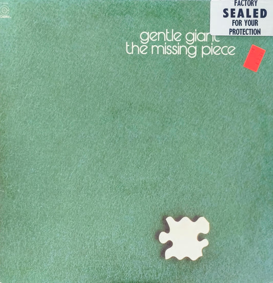 GENTLE GIANT - The Missing Piece (Pressage US 1977) (Neuf scellé)
