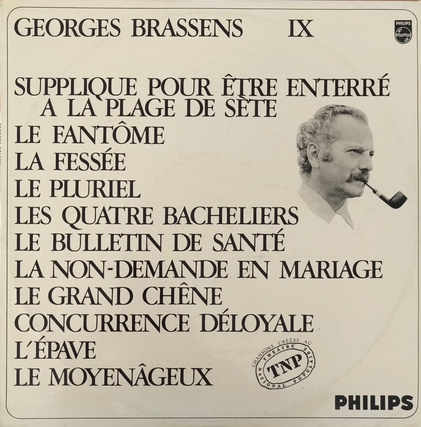 GEORGES BRASSENS - IX
