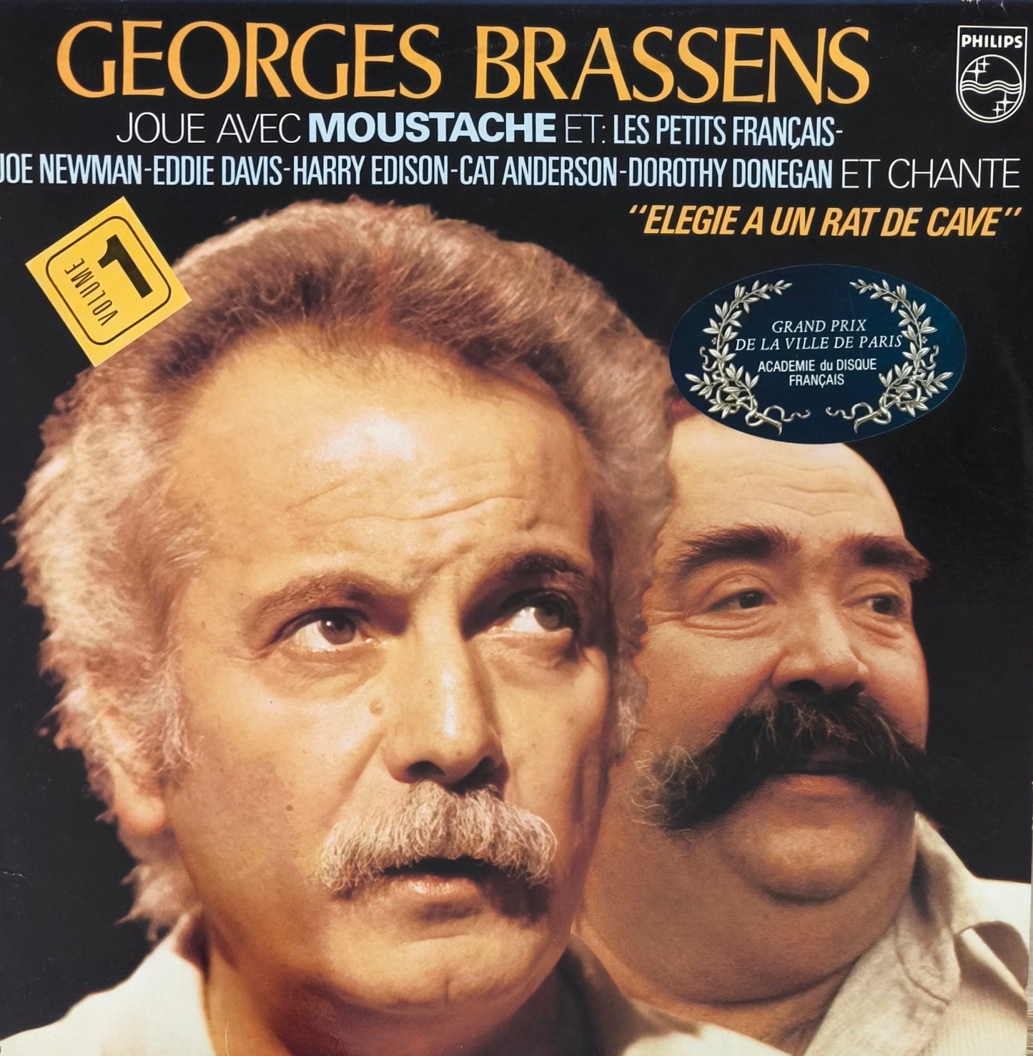 GEORGES BRASSENS / MOUSTACHE - Elegie A Un Rat De Cave