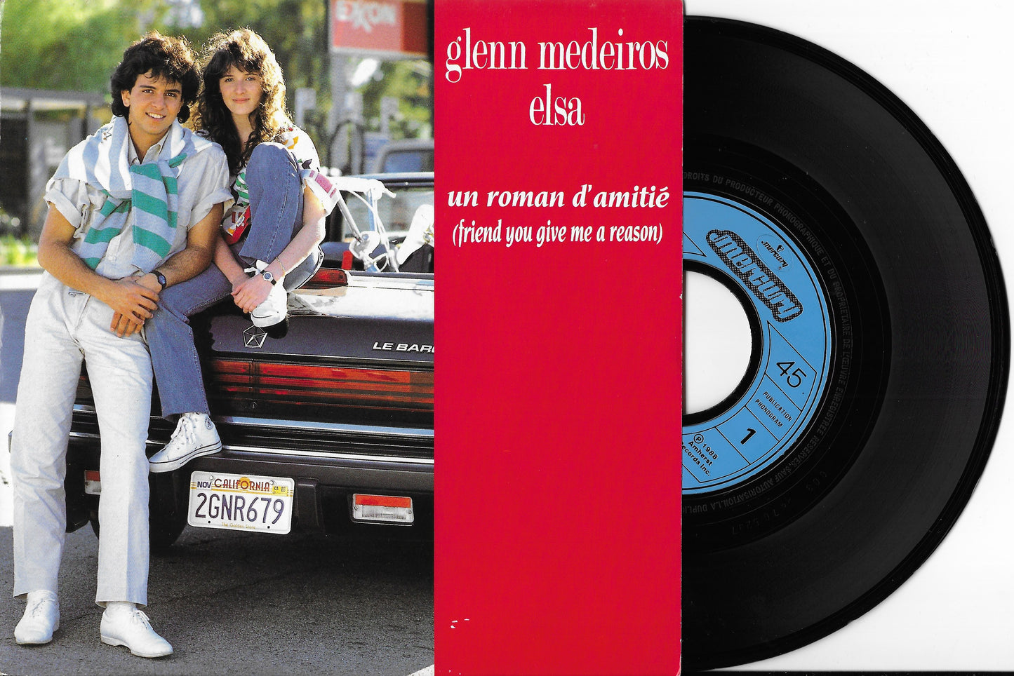 GLENN MEDEIROS / ELSA - Un Roman D'amitié (Friend You Give Me A Reason)