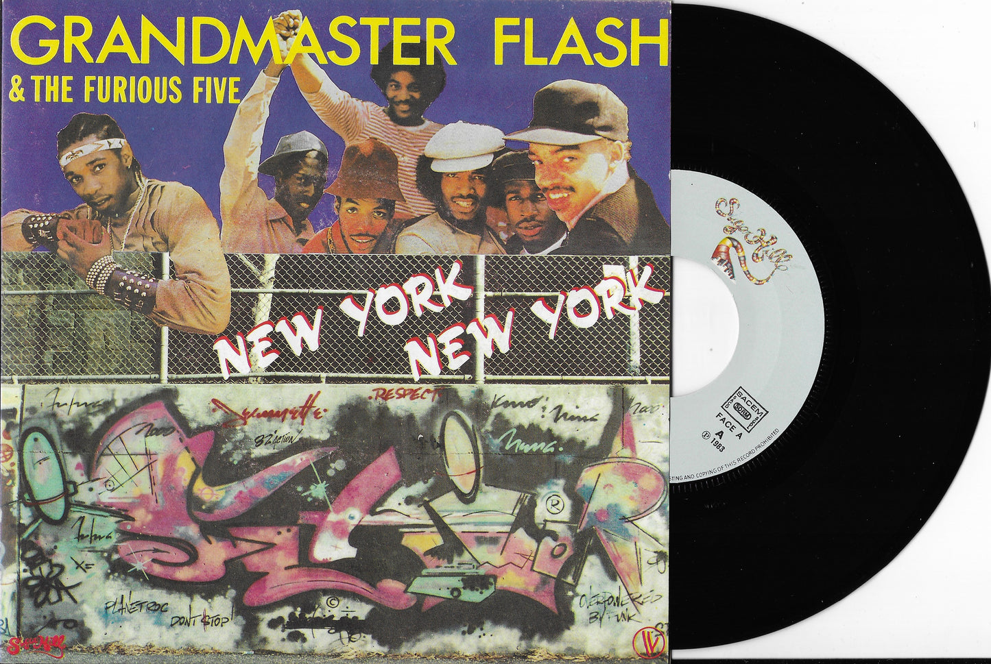 GRANDMASTER FLASH & THE FURIOUS FIVE - New York New York