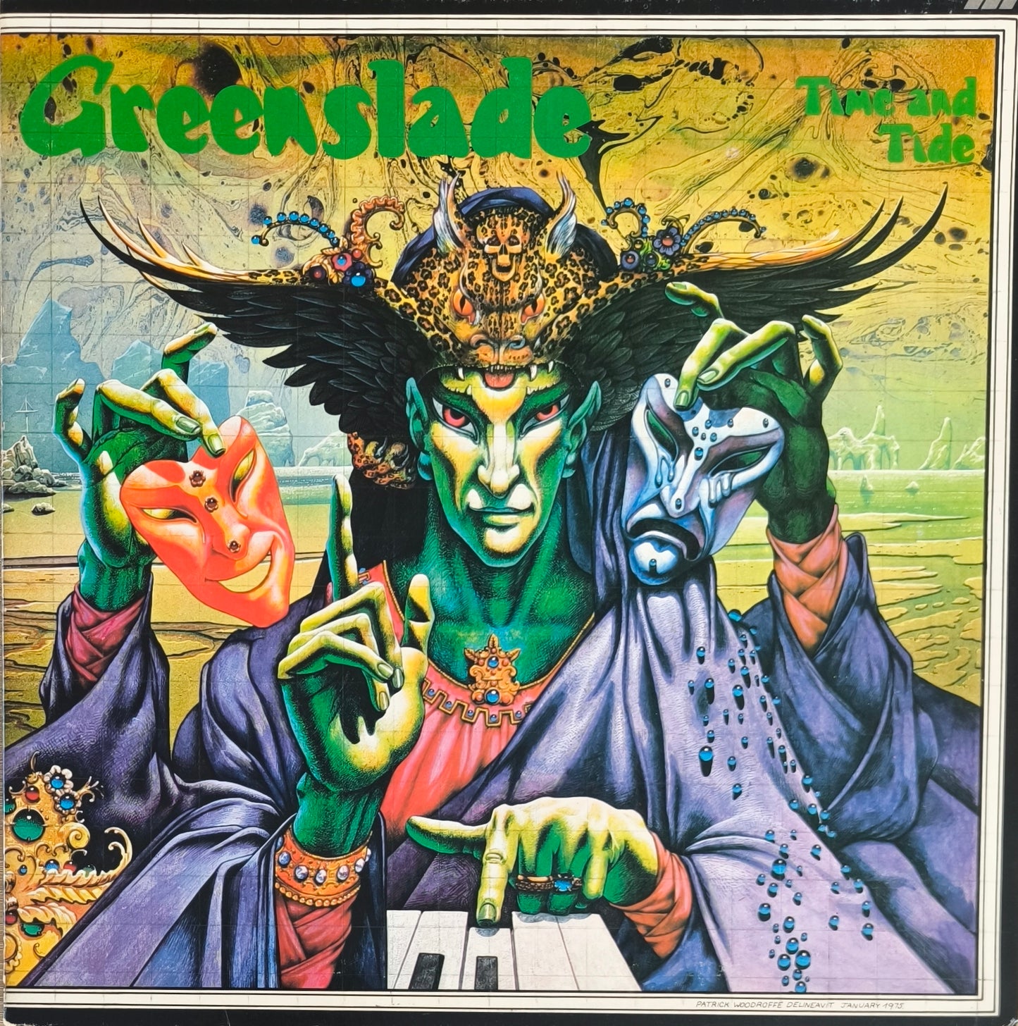 GREENSLADE - Time And Tide (Pressage US)