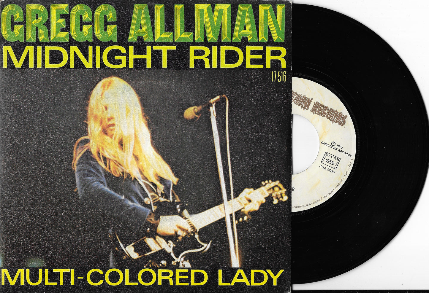 GREGG ALLMAN -  Midnight Rider