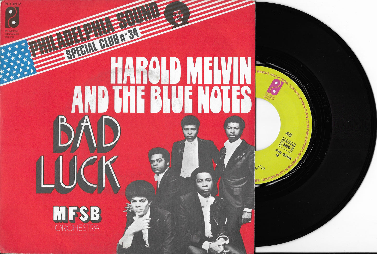 HAROLD MELVIN AND THE BLUE NOTES - Bad Luck (Part 1 & 2)