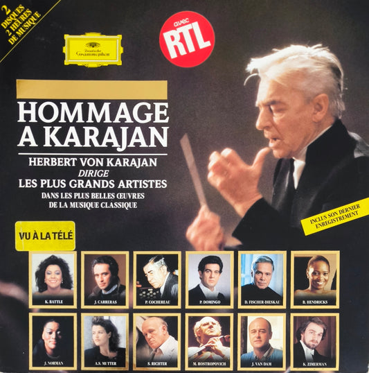 HERBERT VON KARAJAN - Hommage à Karajan - Herbert Von Karajan Dirige Les Plus Grands Artistes