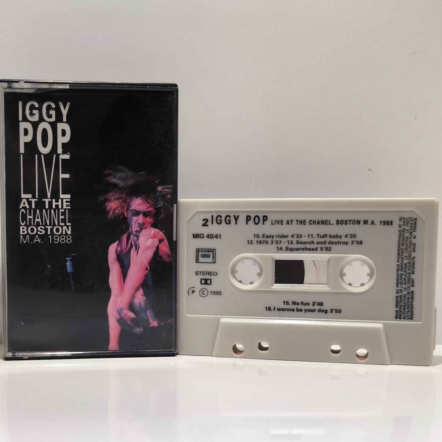 IGGY POP - Live At The Channel, Boston M.A. 1988
