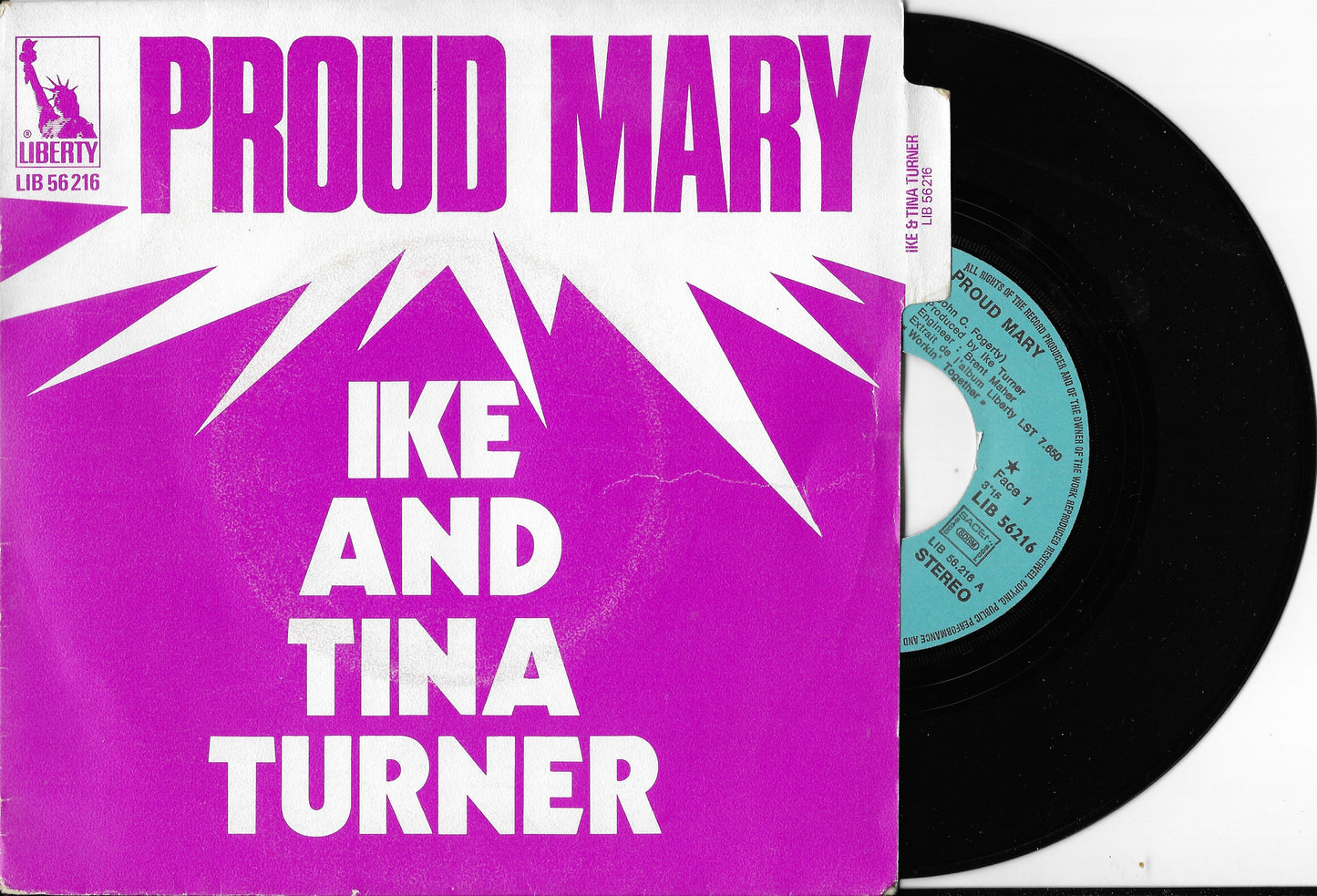 IKE AND TINA TURNER - Proud Mary