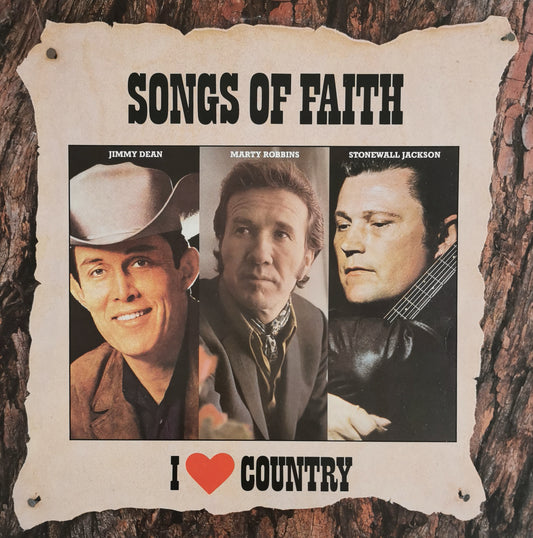 I LOVE COUNTRY SONGS OF FAITH