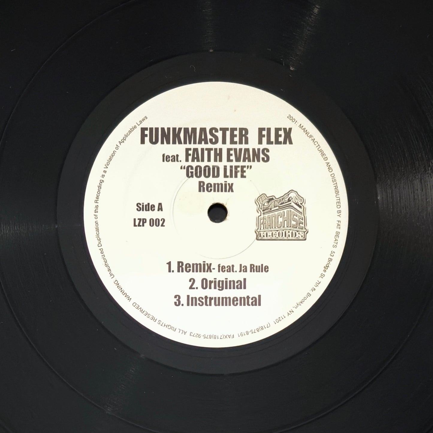 FUNKMASTER FLEX Feat. FAITH EVANS - Good Life (The Remixes)