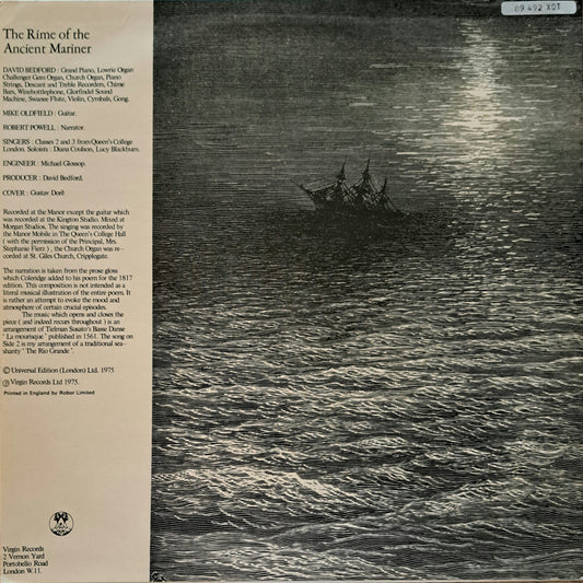 DAVID BEDFORD - The Rime Of The Ancient Mariner
