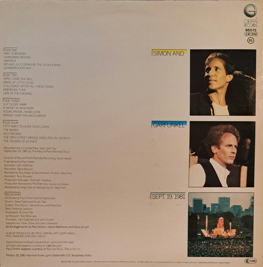 SIMON & GARFUNKEL - The Concert In Central Park