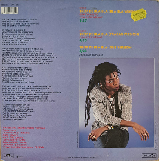PRINCESS ERIKA - Trop De Bla Bla